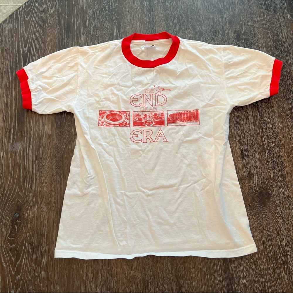 Busch Stadium 1966-2005 The End of an Era St Louis Cardinals T-Shirt